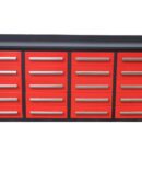 7’ 20 Drawer Red Tool Cabinet _2299 - 1