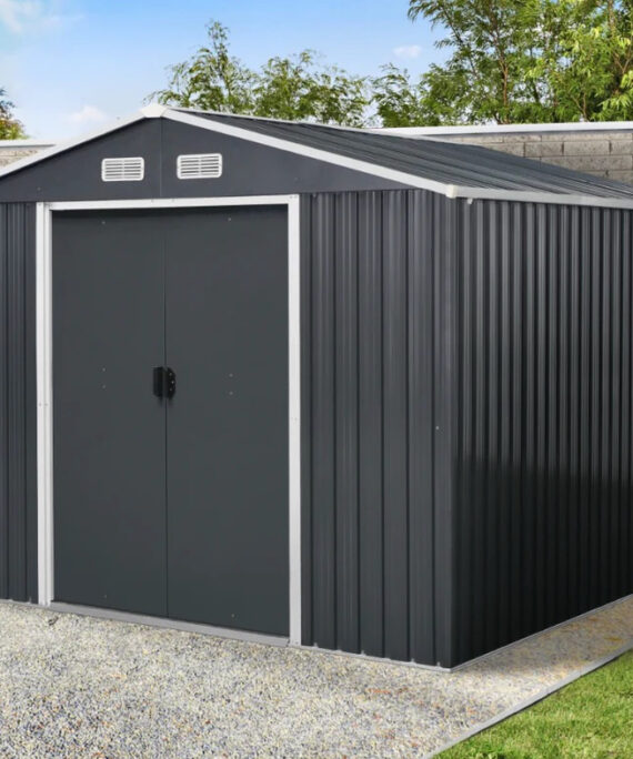 6 x 8 metal garden shed kit for sale Cliffhouse Buildings