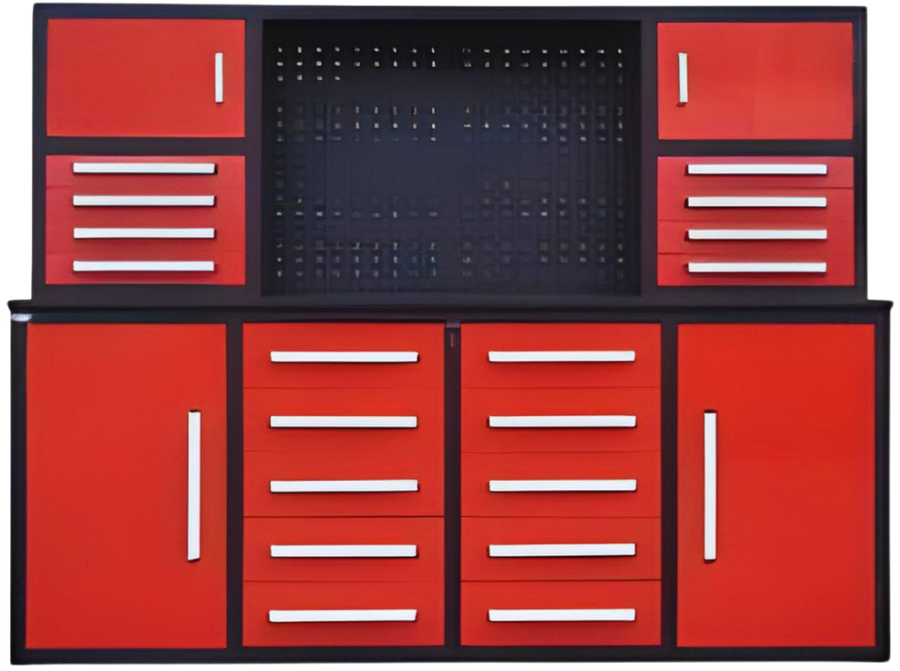 Red 15 Cabinets