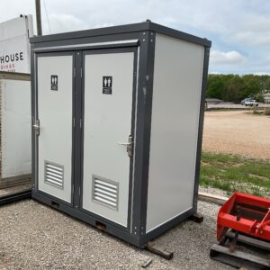Bastone Dual Stall Portable Restroom