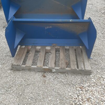Mini Skid Snow Pusher 4'