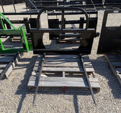 Pro Star Skid Steer Quick Attach Double Bale Spear