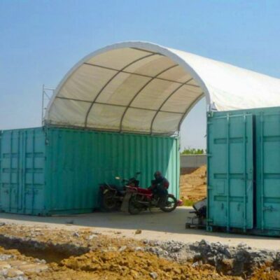 Gold Mountain 20' x 20' Container Topper Hoop Shed