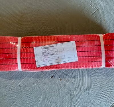 Strap, Red 5000#6M 28' x 5" - 30 Ton