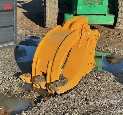 23" Toft Excavator Grapple