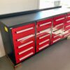 Tool Cabinet 7' 20 Drawer Red - Image 4