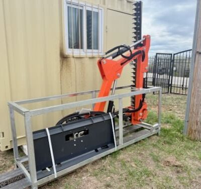 WIG Skid Steer Hydraulic Articulating Sickle Bar Mower
