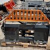 Wolverine Pallet Forks 48" w/ Hydraulic Adjust - Quick Attach Skid Steer - Image 6