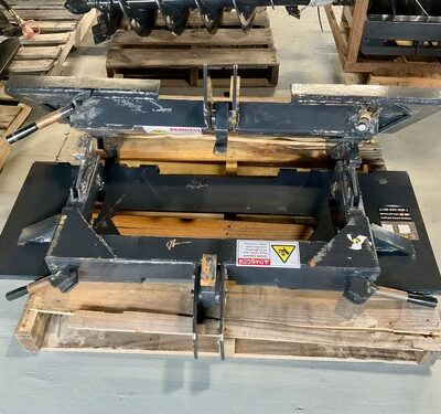 Wolverine Skid Steer to 3-Point Hitch Adapter Plate