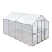 8'x13' Galvanized Steel Greenhouse