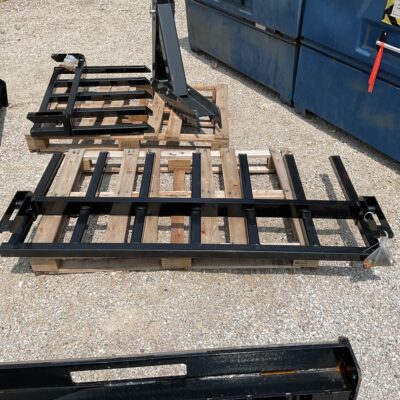 Skid Steer Manure Fork w/ 7 Teeth