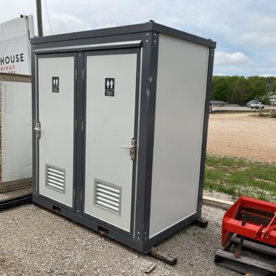 Bastone Dual Stall Portable Restroom