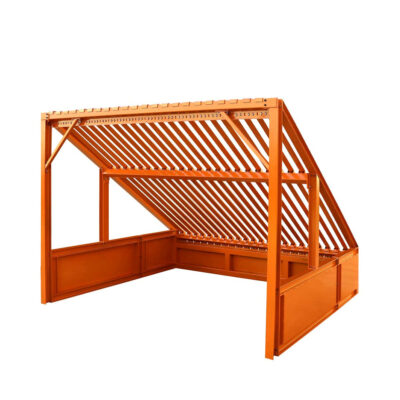 12’ Heavy Duty Static Grizzly Rock Screen, Adjustable Bolt-On Deck Bars