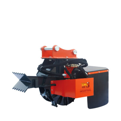 18" Excavator Stump Grinder Attachment