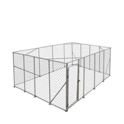 20’ x 20’ Outdoor Dog Kennel Playpen, Outdoor Dog Runner