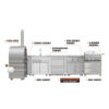 7-Piece Stainless Steel Modular Outdoor Kitchen Suite Set - Image 2