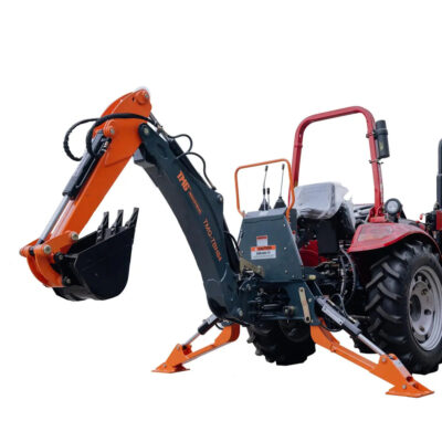 7-FT 3-Point Hitch Swing Backhoe Attachment