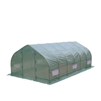 10’ x 20’ Tunnel Greenhouse Grow Tent w/Ripstop Leno Cover