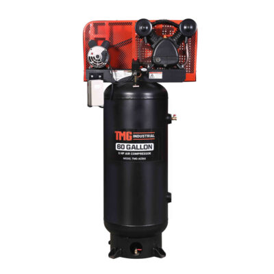 60 Gallon 5 HP Stationary Electric Air Compressor, 5 Min Fill Time