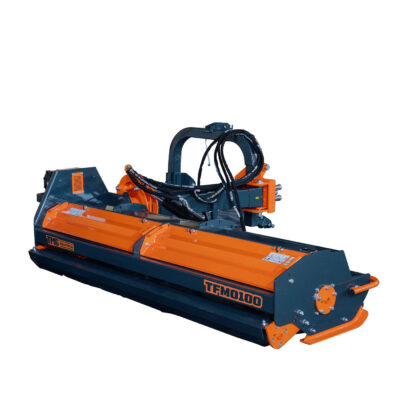 100" Ditch Bank Flail Mower, Offset Verge & Slope Cutter for Tractors 80-120 HP