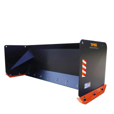 7’ Skid Steer Snow Pusher w/Steel Cutting Edge