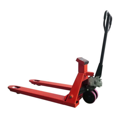 4500-lb Truck Scale Pallet Jack, 2" LCD, Lb/Kg Switchable