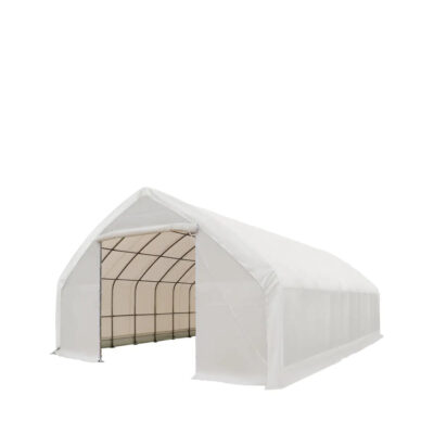 30' x 50' Straight Wall Peak Ceiling Storage Shelter