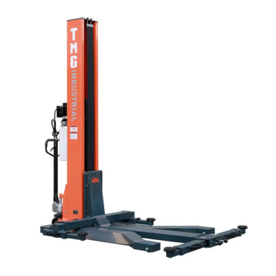 6000 LB Portable Single Post Auto Lift, 72'' Lifting Height