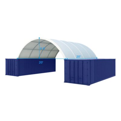 Gold Mountain 20' x 20' Container Topper Hoop Shed