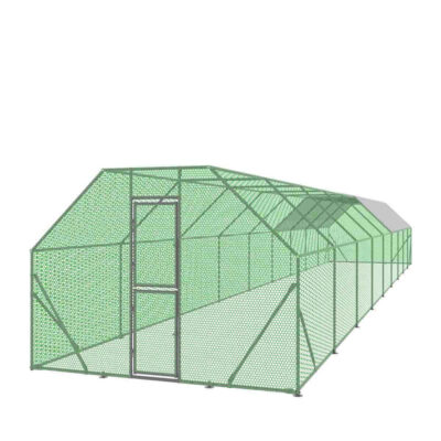 10’ x 60’ Wire Mesh Chicken Run Shelter Coop