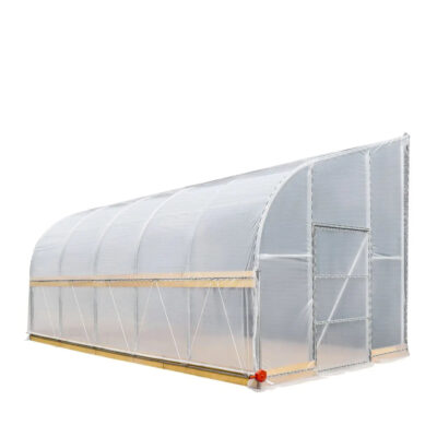 10’ x 20’ Lean-To Greenhouse Grow Tent w/6 Mil Clear EVA Plastic Film
