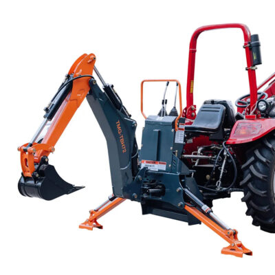 6-FT 3-Point Hitch Swing Backhoe Attachment, 12" Bucket Included