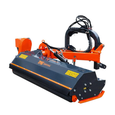 80" Ditch Bank Flail Mower, Offset Verge & Slope Cutter for Tractors 50-90 HP