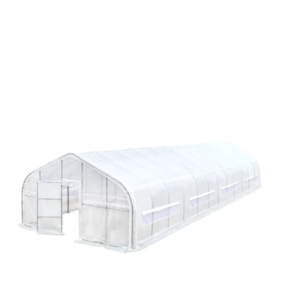 20’ x 60’ Tunnel Greenhouse Grow Tent w/12 Mil Ripstop Leno Mesh Cover