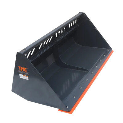 Heavy-Duty 84" Skid Steer Snow/Mulch Bucket