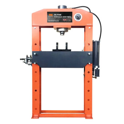 75 Ton Capacity Hydraulic Shop Press, Heavy Duty Pressing