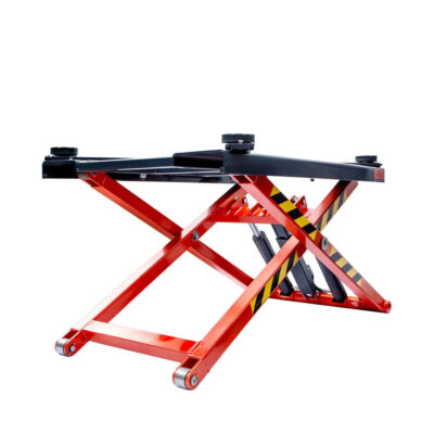 Mid-Rise Portable Automotive Scissor Lift, 6000 lb Lift Capacity, 48" Lift Height