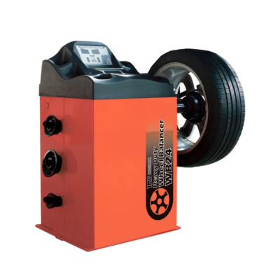 Self-Calibrating Wheel Balancer, 10"-24" Rim, Computerized, 220 RPM, +/- 1 g of Accuracy
