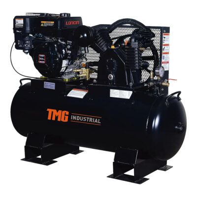 40 Gallon 2-Stage Truck Mounted Air Compressor, 9 HP OHV Loncin Engine