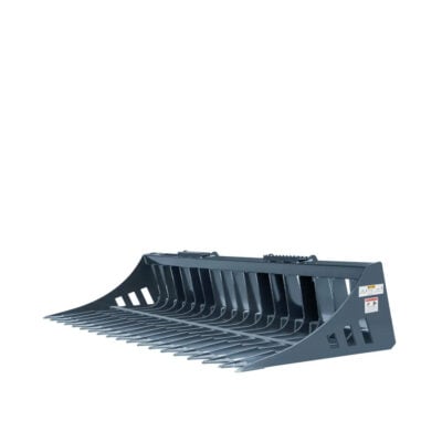 72" Skid Steer Rock Skeleton Bucket Attachment