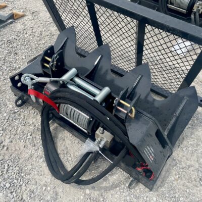 Skid Steer Forestry Winch