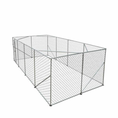 10’ x 20’ Outdoor Dog Kennel Playpen, Outdoor Dog Runner