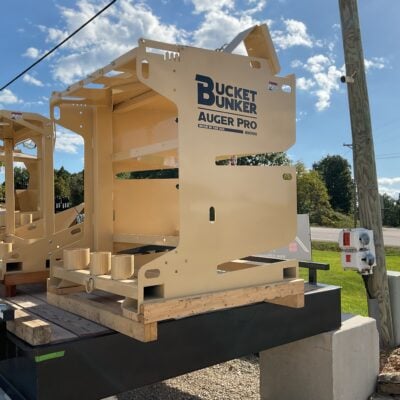 Bucket Bunker Auger PRO w/2 Dirt Bit & 1 Rock Bit Pocket