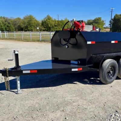 CHB 750 gal fuel trailer w pump - Cliffhouse Buildings CHB 750 gal fuel trailer w pump