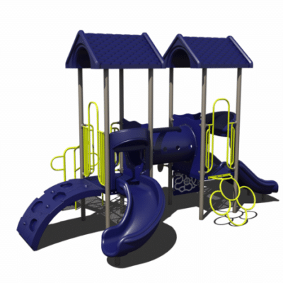 Child Works CW-0099 Commercial Playground Main Image - Cliffhouse Buildings Child Works CW-0099 commercial playground structure