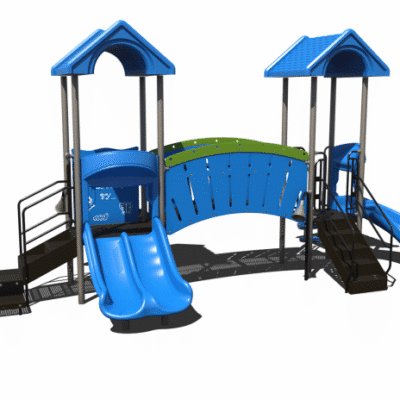 Child Works CW-0083 Commercial Playground Main Image - Cliffhouse Buildings Child Works CW-0083 commercial playground structure