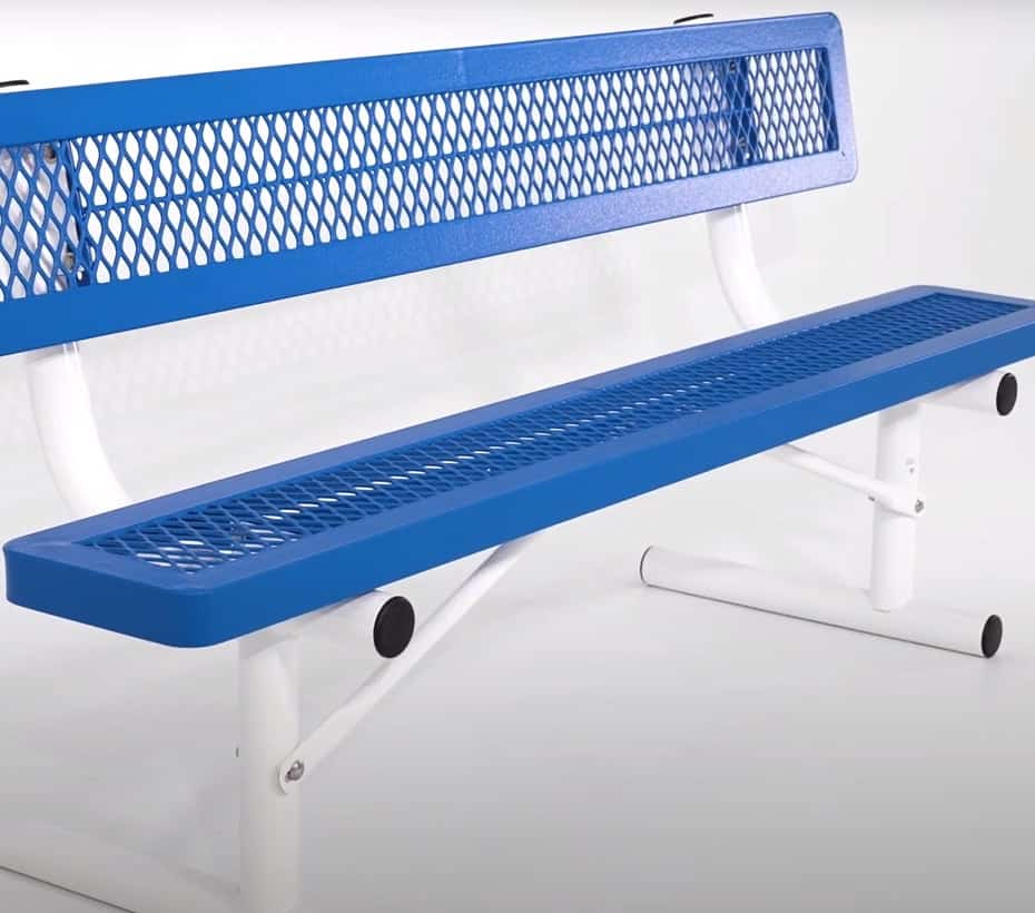 Superior Site Amenities Regal Bench Video Image - Cliffhouse Buildings Superior Site Amenities Regal bench with back