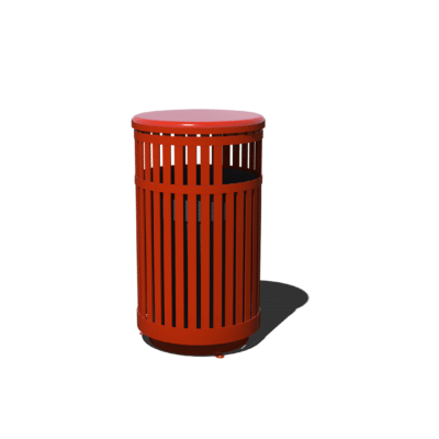 Superior Site Amenities Trash Receptacle Image - Cliffhouse Buildings Superior Site Amenities commercial outdoor trash receptacle