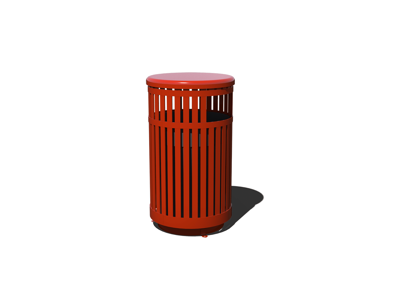 Superior Site Amenities Trash Receptacle Image - Cliffhouse Buildings Superior Site Amenities commercial outdoor trash receptacle