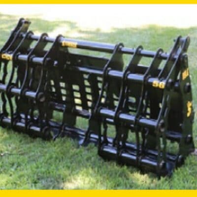 Stinger CCG compact clam grapple attachment for compact tractors